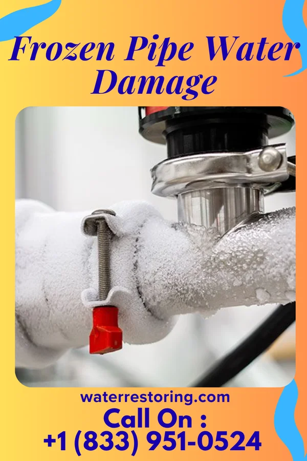 Frozen Pipe Water Damage in Mangum, OK